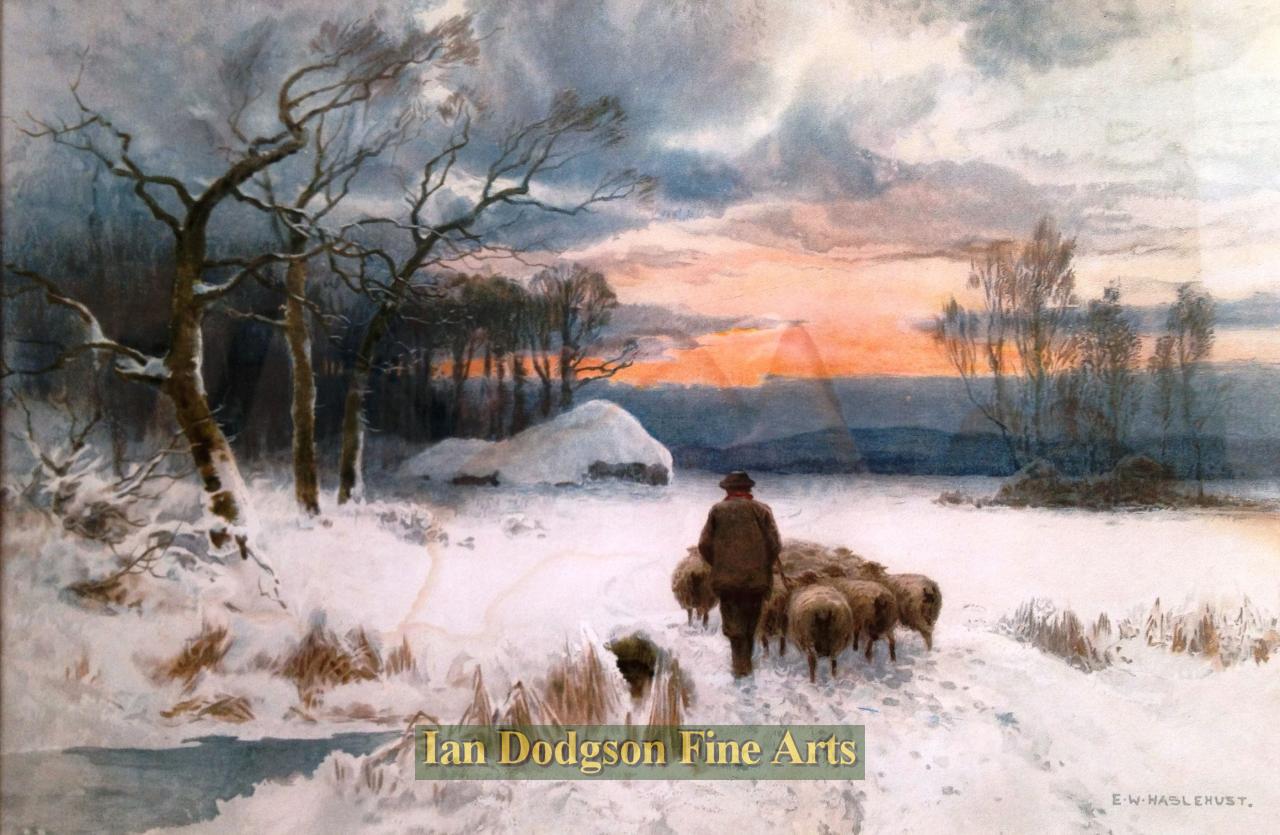 Homeward Bound by Ernest William Haslehust