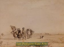 Ulverston Sands by David Cox Snr
